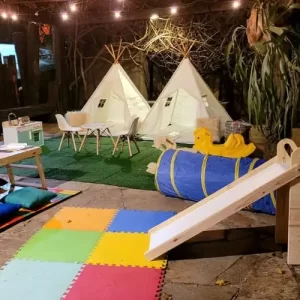 Espaço Kids completo para festas infantis em Americana
