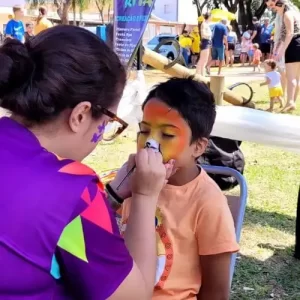 pintura facial infantil limeira para recreação infantil