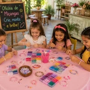 oficina infantil miçangas da tia rita festas em americana e região