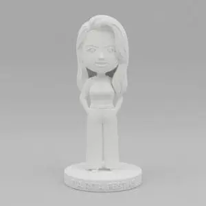 Oficina de pintura de bonecos personalizados em 3D com nome, idade e data do aniversariante