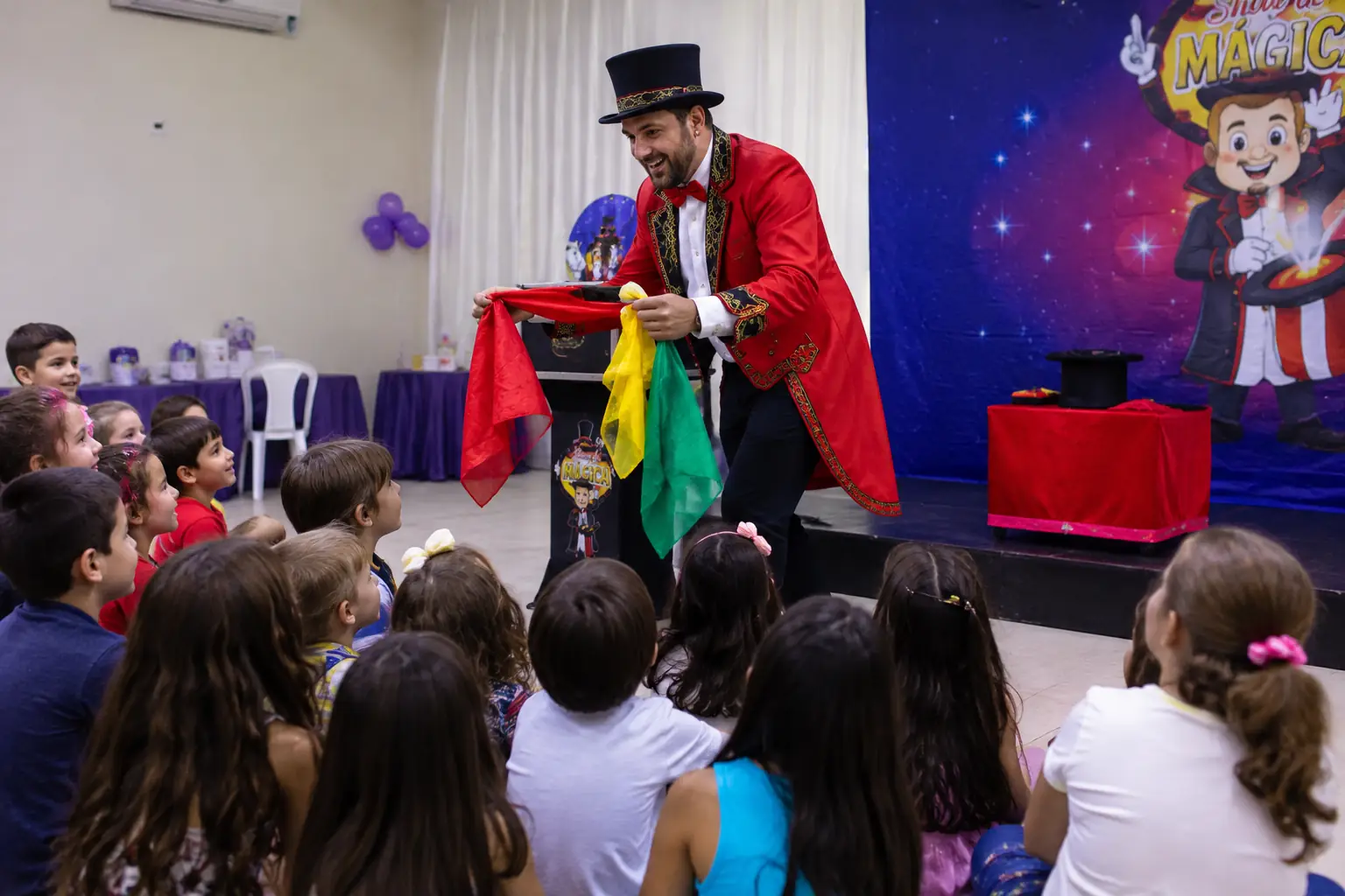 Show de mágica infantil para festas e eventos — Tia Rita Festas
